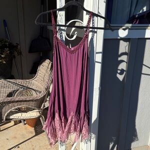 Dyed slip dress.  Reserved…